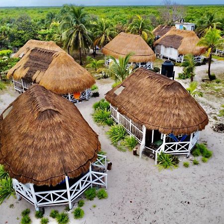 Cabanas Ecoturisticas Costa Maya Mahahual Exterior foto