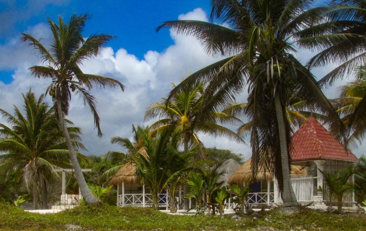 Cabanas Ecoturisticas Costa Maya Mahahual Exterior foto