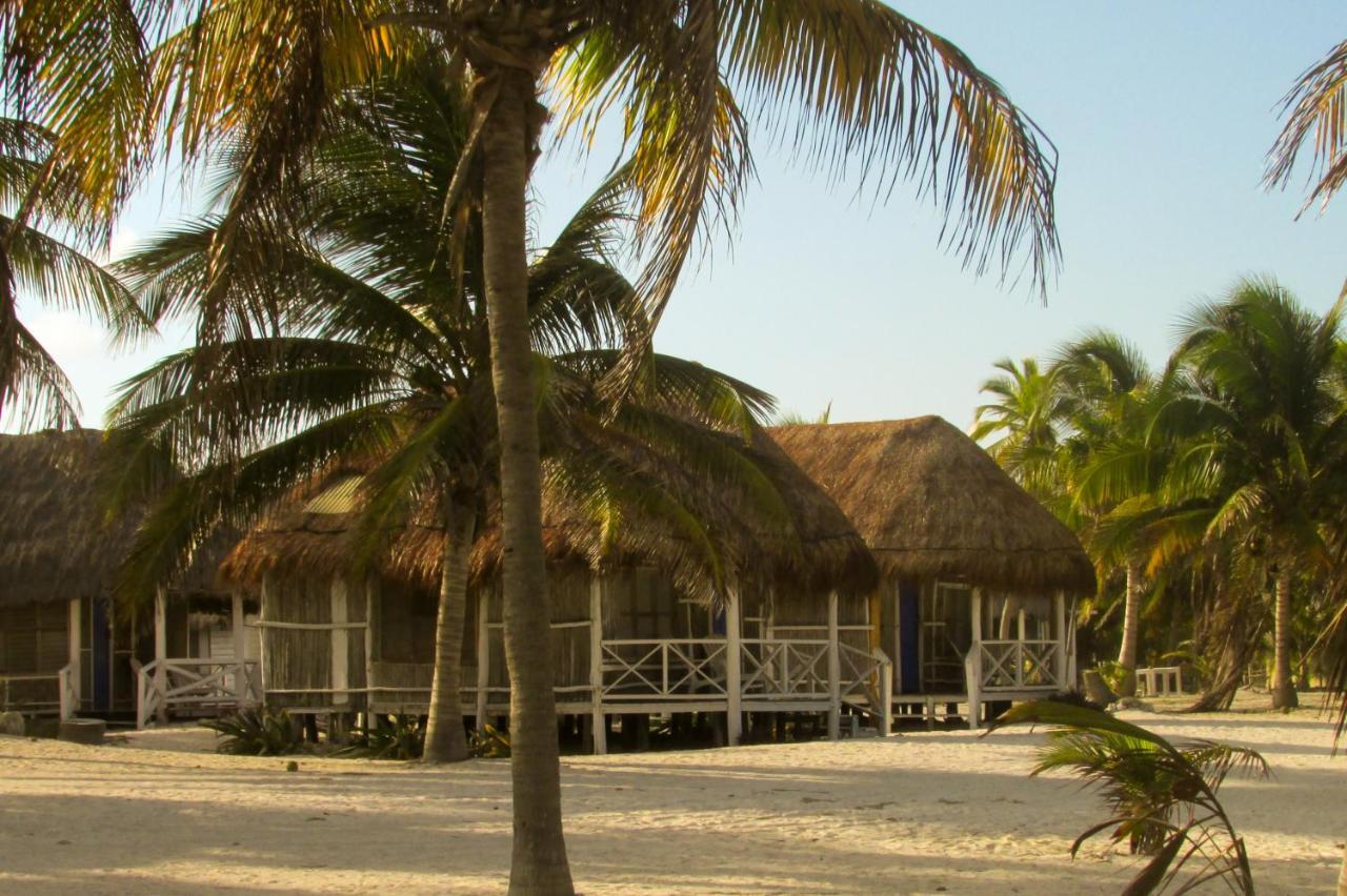 Cabanas Ecoturisticas Costa Maya Mahahual Exterior foto