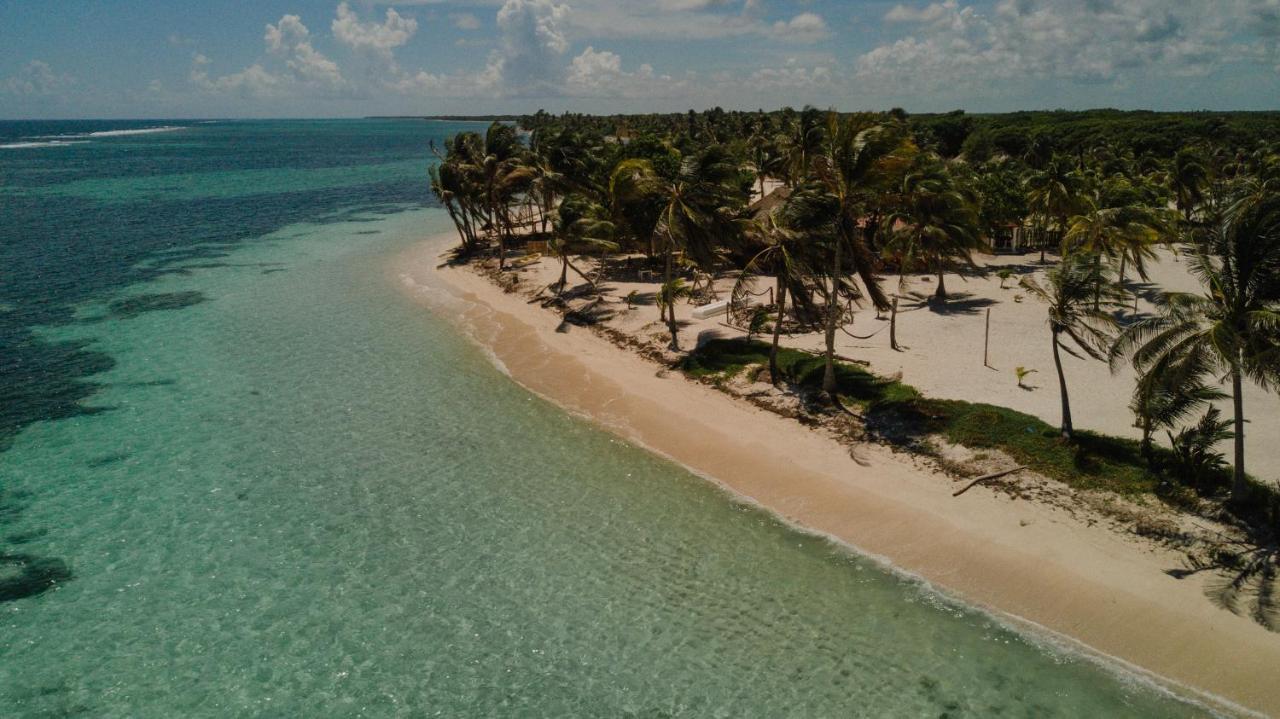 Cabanas Ecoturisticas Costa Maya Mahahual Exterior foto