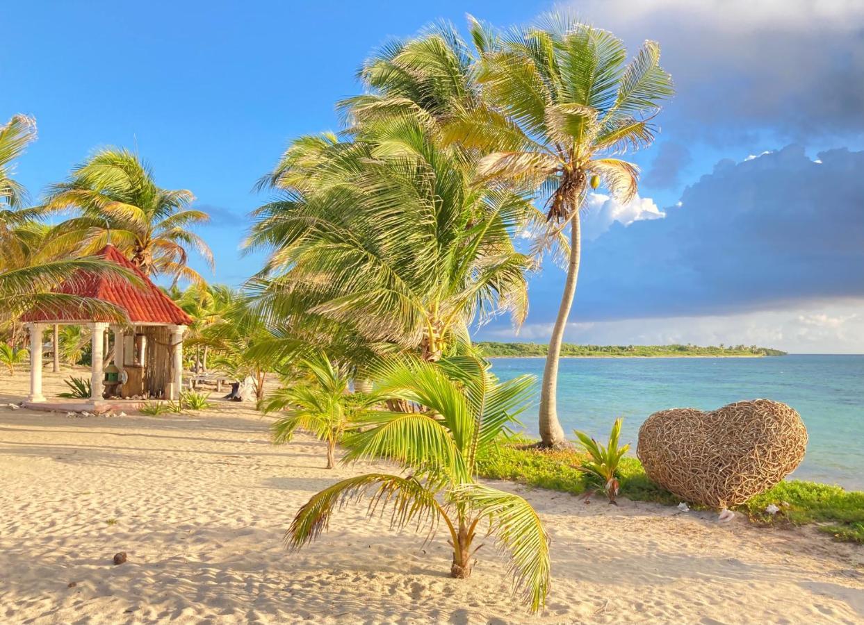 Cabanas Ecoturisticas Costa Maya Mahahual Exterior foto