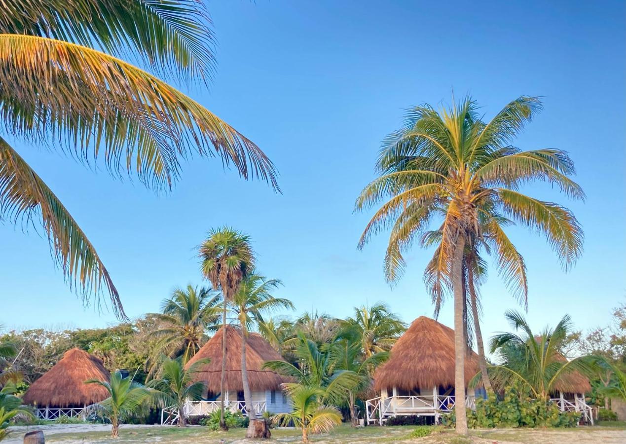 Cabanas Ecoturisticas Costa Maya Mahahual Exterior foto