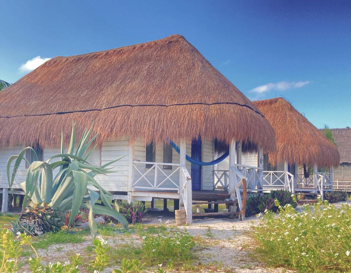 Cabanas Ecoturisticas Costa Maya Mahahual Exterior foto