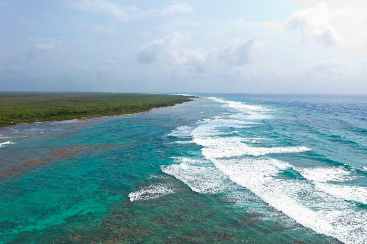 Cabanas Ecoturisticas Costa Maya Mahahual Exterior foto