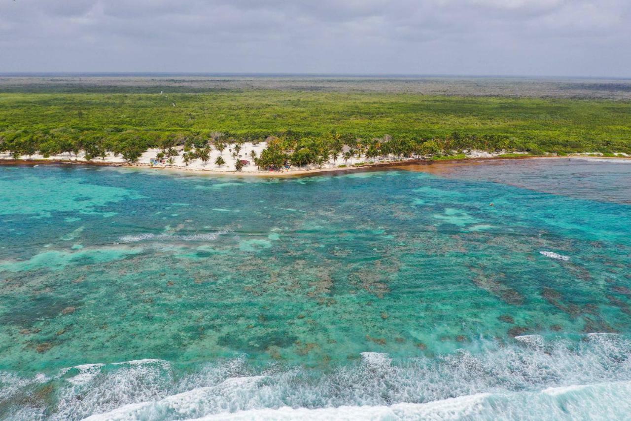 Cabanas Ecoturisticas Costa Maya Mahahual Exterior foto