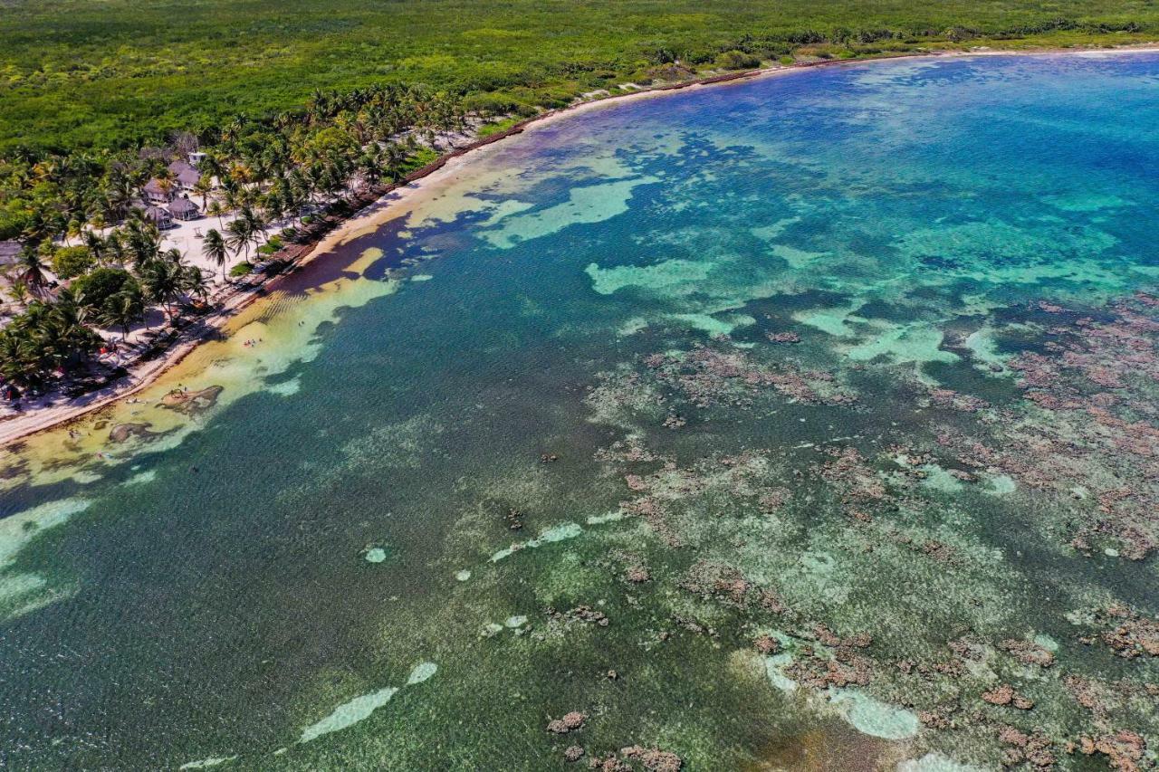 Cabanas Ecoturisticas Costa Maya Mahahual Exterior foto